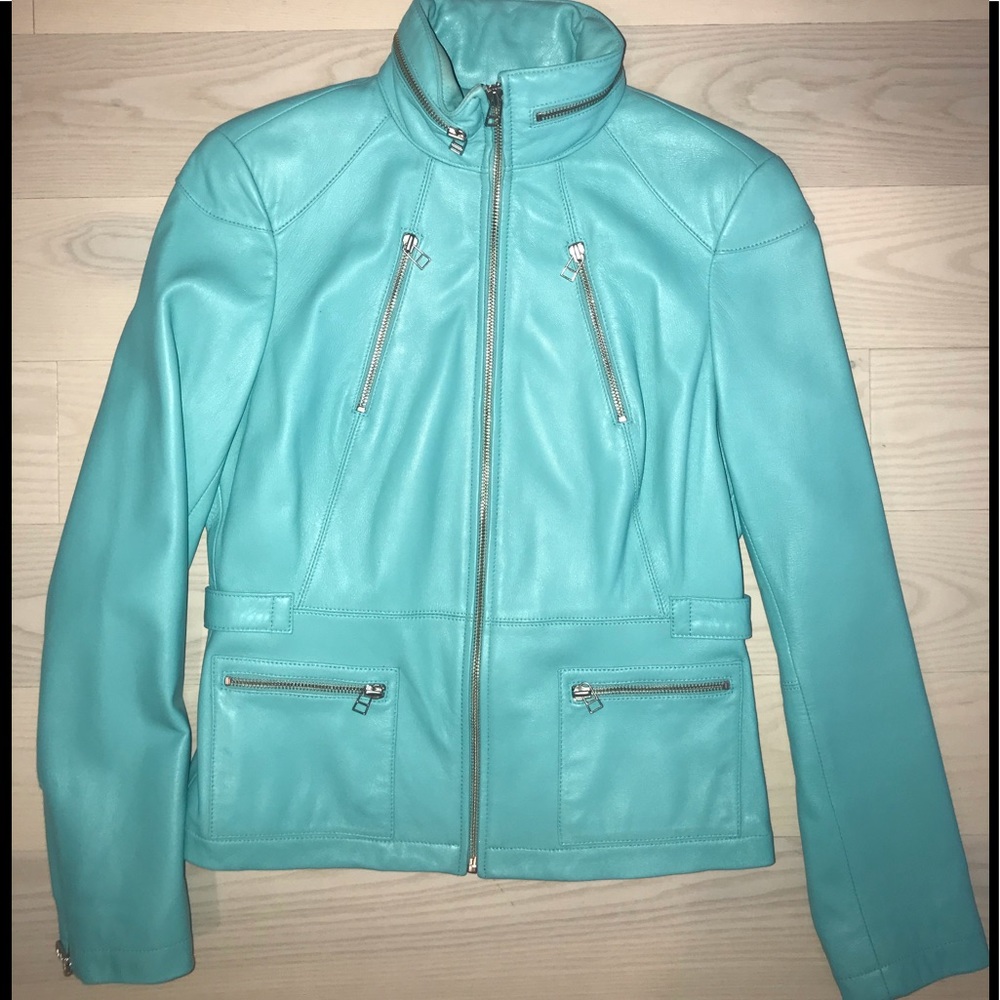 Calvin Klein aqua jacket S